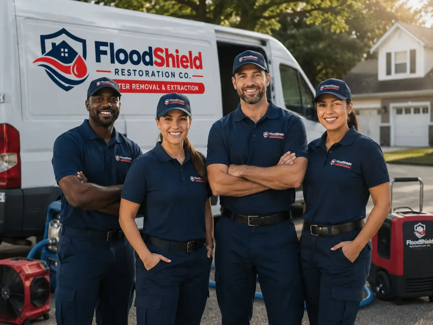 Flood Damage Restoration company in Baldwin, ND