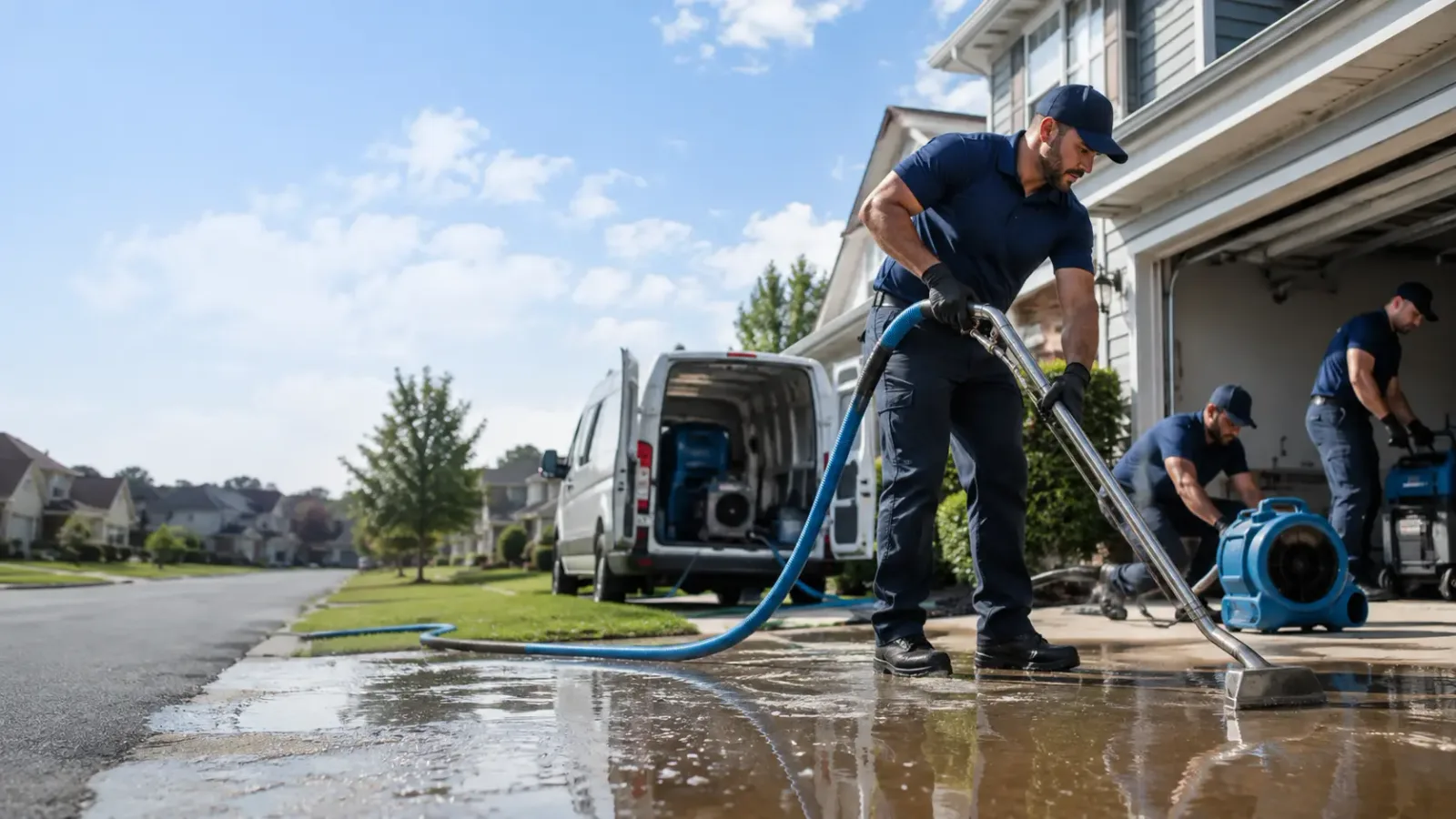 Flood Damage Restoration in Baldwin, ND